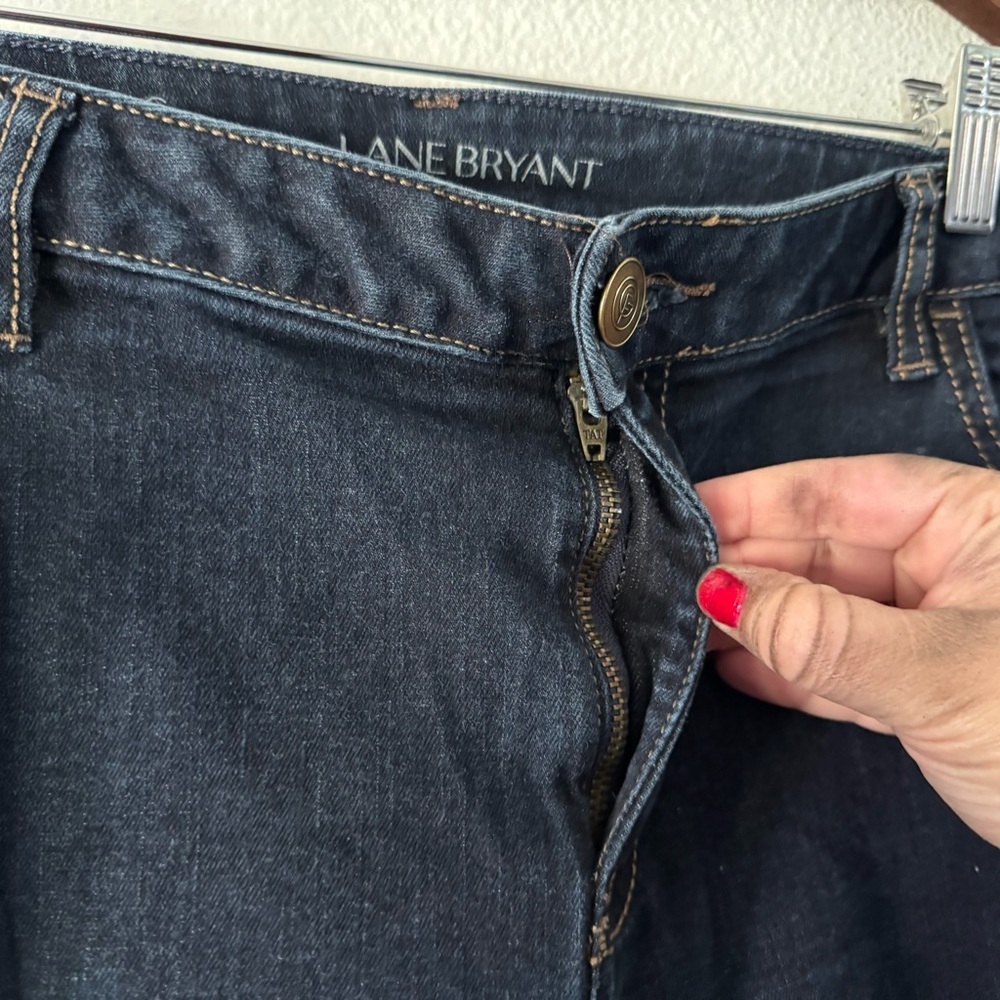 Lane Bryant Bootcut Genius Regular Fit Dark Wash Jeans Size 20 - Picture 7 of 12